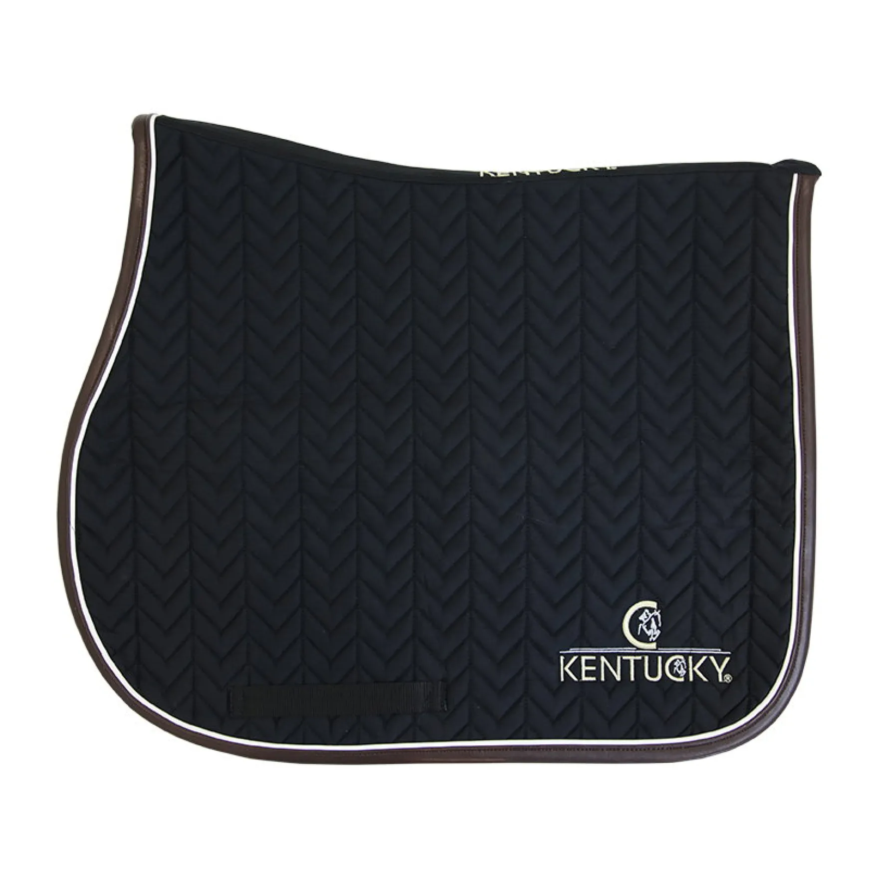 Schabracke Fishbone leather, Springschabracke
