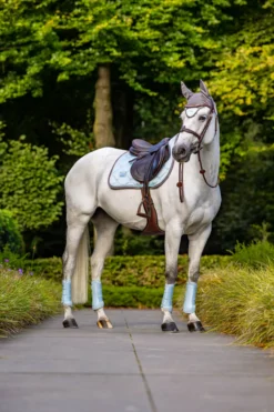 Schabracke Modern Ice Blue, Springschabracke