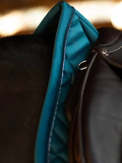 Schabracke Modern Teal Blue, Springschabracke