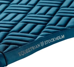 Schabracke Modern Teal Blue, Springschabracke