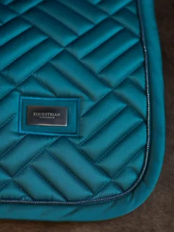 Schabracke Modern Teal Blue, Springschabracke