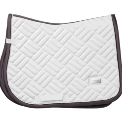 Schabracke Modern White Dark Violet, Springschabracke