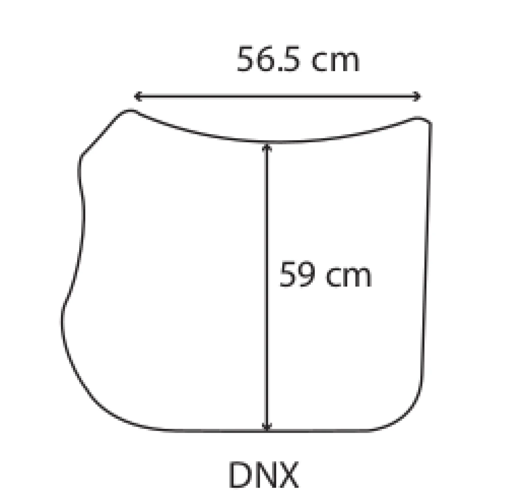 Schabracke Quadro, Dressurschabracke