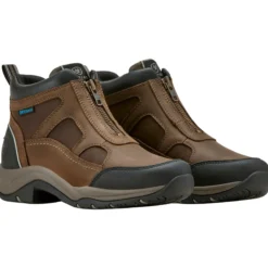 Schuhe Damen Terrain Zip, wasserdicht, Stallschuhe