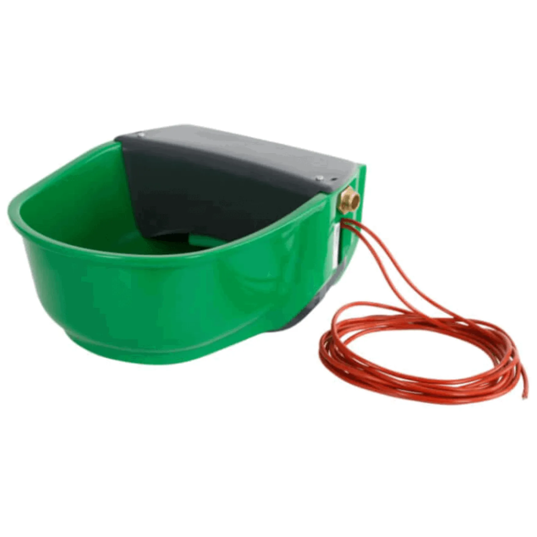 Schwimmer-Tränkebecken heizbar SH30, 73 Watt, 24 V, mit Rohrbegleitheizung, G 1/2 "