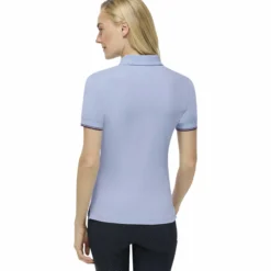 Shirt Damen Anaheim Zip Polo FS26, Poloshirt, kurzarm