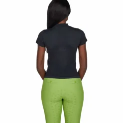 Shirt Damen Athleisure FS26, Strickshirt, kurzarm