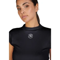 Shirt Damen Athleisure FS25, Trainingsshirt, Funktionshirt, Cropped Shirt, kurzarm