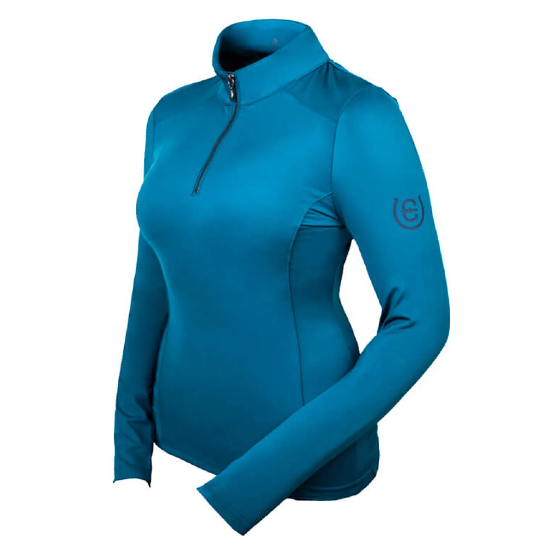 Shirt Damen Aurora Blues, Trainingsshirt, langarm