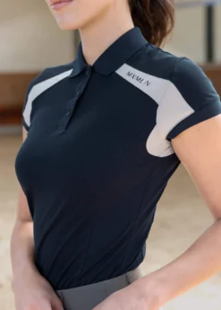 Shirt Damen Aveen, Poloshirt, kurzarm