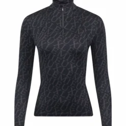 Shirt Damen Base Layer Fleur, Trainingsshirt, langarm