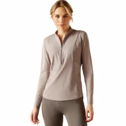 Shirt Damen Breathe 1/4 Zip FS24, Trainingsshirt, langarm