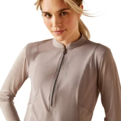 Shirt Damen Breathe 1/4 Zip FS24, Trainingsshirt, langarm