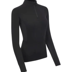 Shirt Damen Carmine Base Layer HW24, Trainingsshirt, langarm