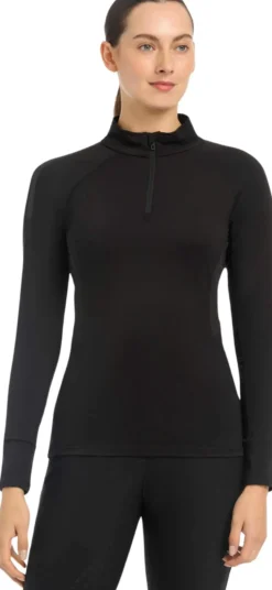 Shirt Damen Carmine Base Layer HW24, Trainingsshirt, langarm