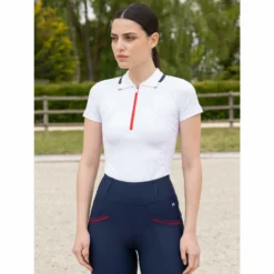 Shirt Damen Concept, Trainingsshirt, Poloshirt, kurzarm