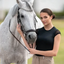 Shirt Damen Contessa, Trainingsshirt, kurzarm