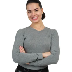 Shirt Damen Grandeur, Longsleeve, langarm