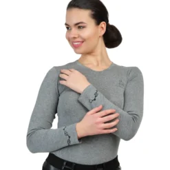 Shirt Damen Grandeur, Longsleeve, langarm