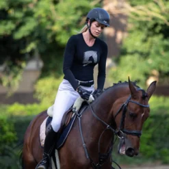 Shirt Damen Jumping Star, Longsleeve, langarm