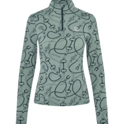 Shirt Damen KLLarissa Mesh FS26, Trainingsshirt, langarm