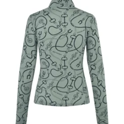 Shirt Damen KLLarissa Mesh FS26, Trainingsshirt, langarm