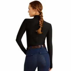 Shirt Damen Lowell 3.0 1/4 Zip HW24, Trainingsshirt, langarm