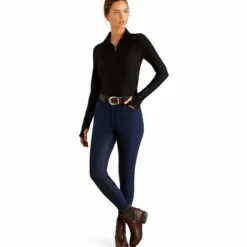Shirt Damen Lowell 3.0 1/4 Zip HW24, Trainingsshirt, langarm