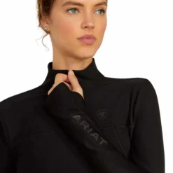 Shirt Damen Lowell 3.0 1/4 Zip, Trainingsshirt, langarm