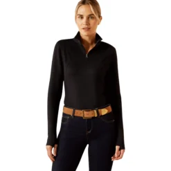 Shirt Damen Lucent 1/4 Baselayer HW25, Trainingsshirt, langarm