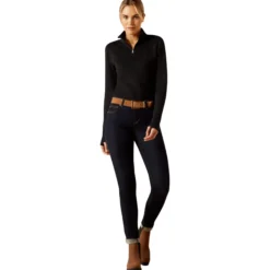Shirt Damen Lucent 1/4 Baselayer HW25, Trainingsshirt, langarm