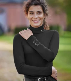 Shirt Damen Madison, Rollkragenshirt, langarm