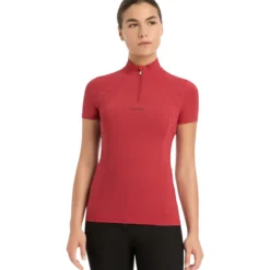Shirt Damen Mia Mesh Base Layer, Trainingsshirt, kurzarm
