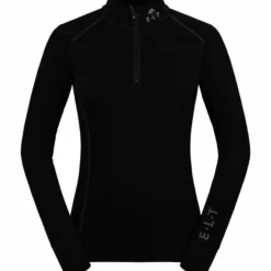 Shirt Damen Milano, Trainingsshirt, Funktions-Zip-Shirt, langarm