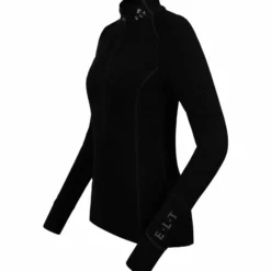 Shirt Damen Milano, Trainingsshirt, Funktions-Zip-Shirt, langarm