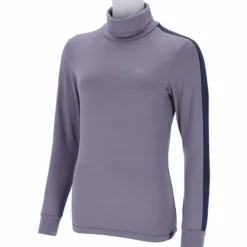 Shirt Damen SPAlessia Style HW24, Trainingsshirt, Rollkragen, langarm