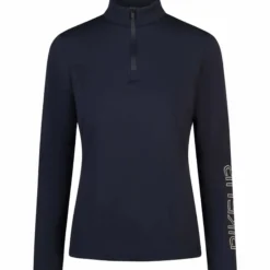Shirt Damen Sports HW25, Trainingsshirt, Zip-Shirt, Funktionsshirt, langarm