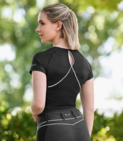 Shirt Damen Springfield, Funktionsshirt, kurzarm