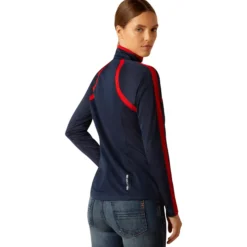 Shirt Damen Sunstopper, 1/4 Zip, Trainingsshirt, Baselayer, UV-Schutz