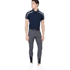 Shirt Herren Court, Trainingsshirt, Trainingspolo, kurzarm