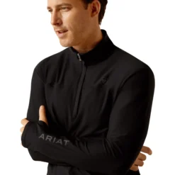 Shirt Herren Lowell 3.0 1/4 Zip, Trainingsshirt, langarm