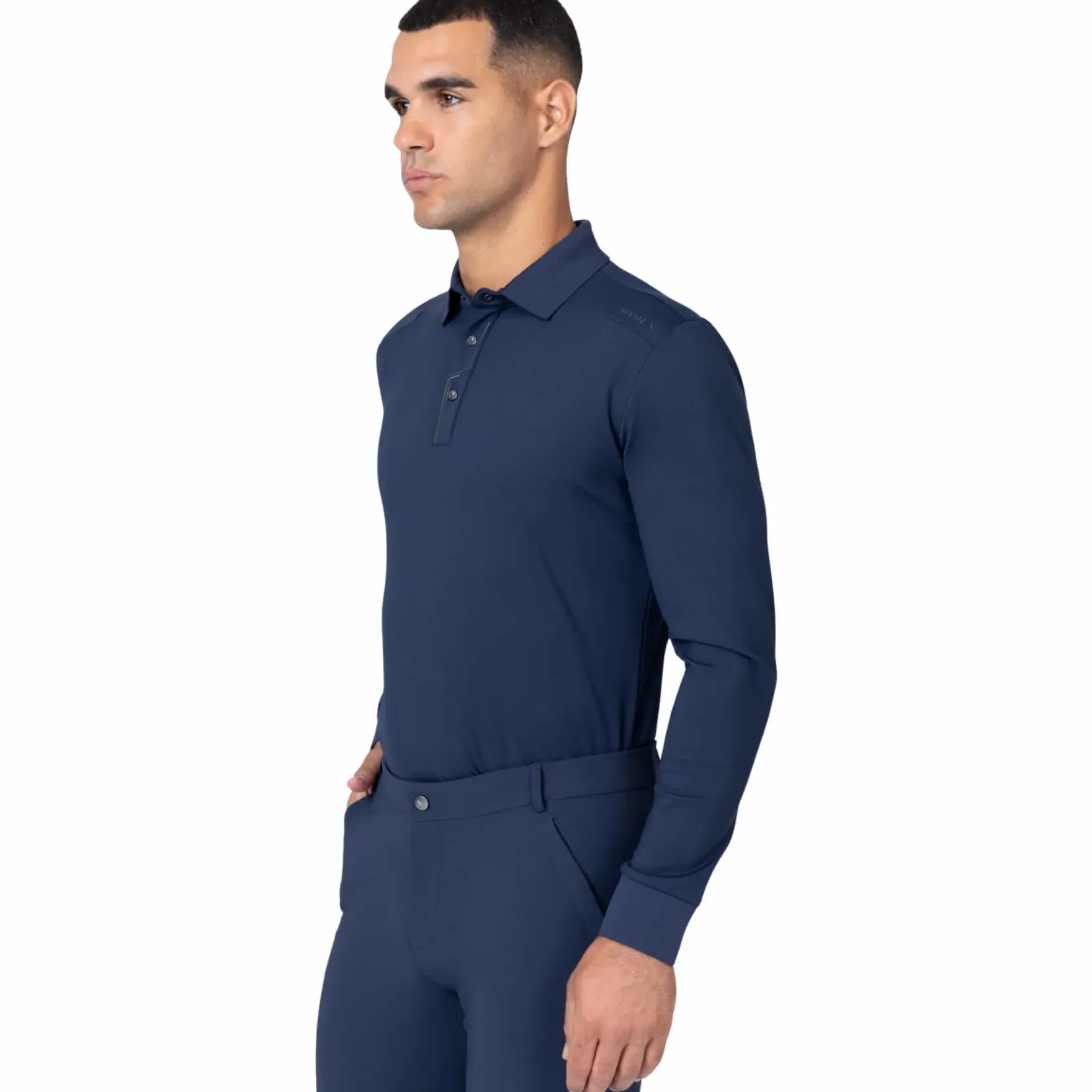 Shirt Herren Volt, Trainingsshirt, Trainingspolo, langarm