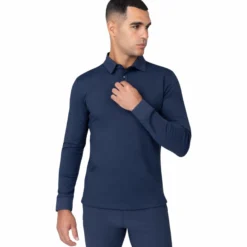 Shirt Herren Volt, Trainingsshirt, Trainingspolo, langarm