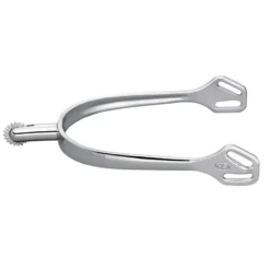 Sporen Ultra fit, abgerundetes Halsende und Rad, 30 mm Halslänge