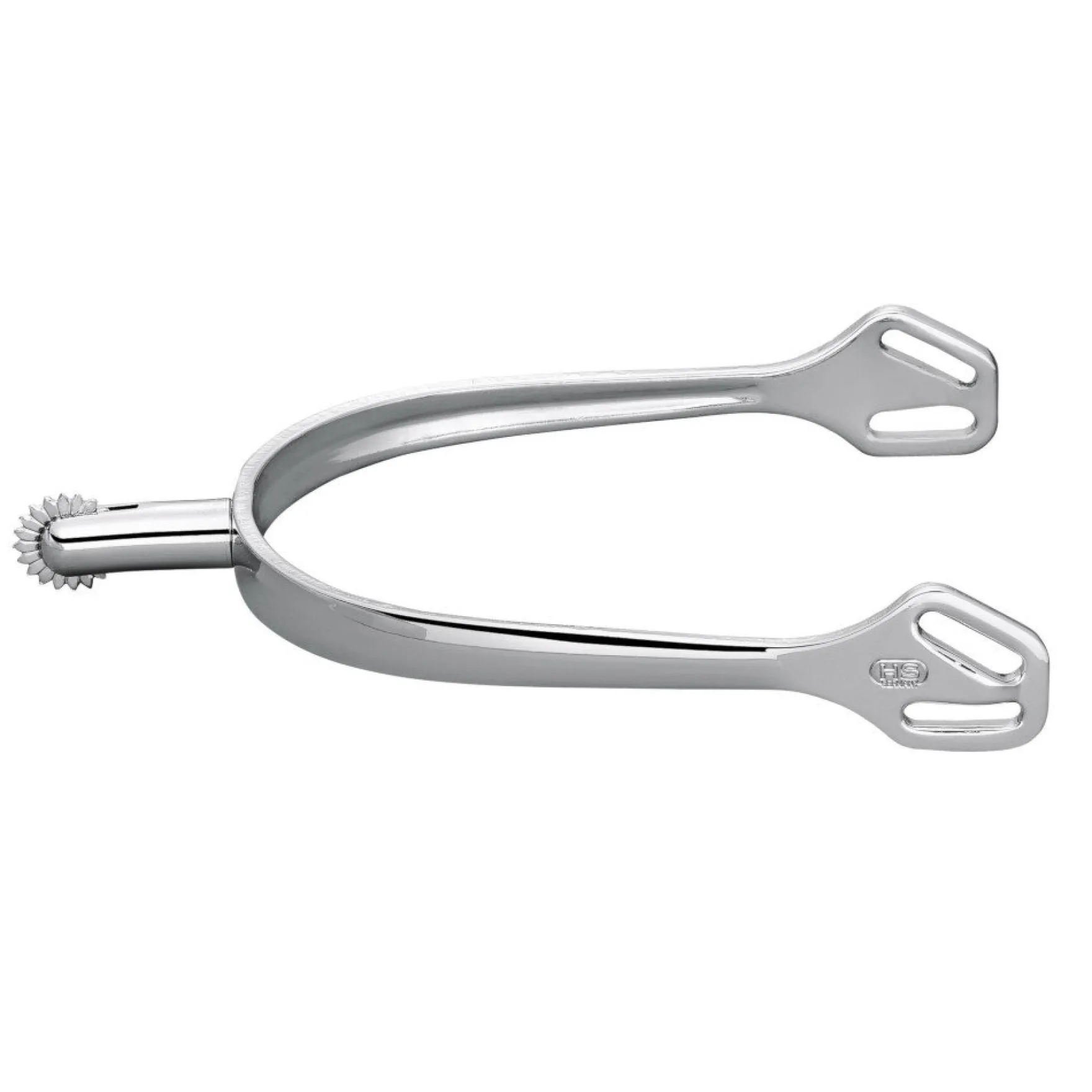 Sporen Ultra fit, abgerundetes Halsende und Rad, 30 mm Halslänge