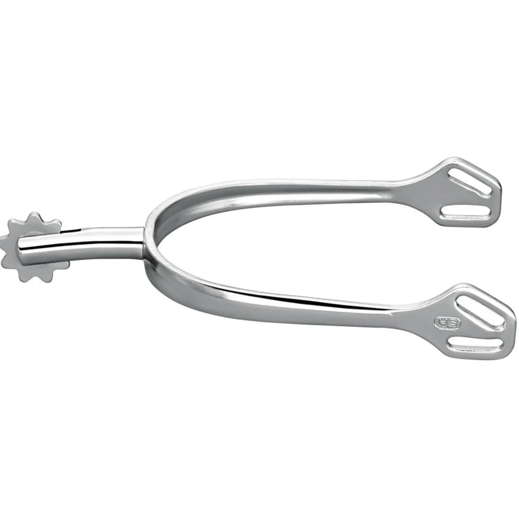 Sporen Ultra fit, flaches Halsende und Rad, 40 mm Halslänge