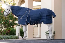 Stalldecke Rambo Optimo Stable Plus, 400 g, Winterdecke, mit abnehmbarem Halsteil