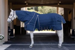 Stalldecke Rambo Optimo Stable Plus, 200 g, Winterdecke, mit abnehmbarem Halsteil