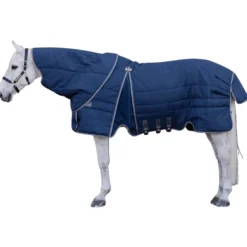 Stalldecke Rambo Optimo Stable Plus, 200 g, Winterdecke, mit abnehmbarem Halsteil