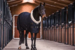 Stalldecke Show Rug, 160 g, Turnierdecke, mit Kunstfell